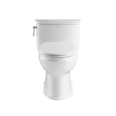 1.1 GPF Elongated One Piece Toilets Left Side Flush Handle Toilet