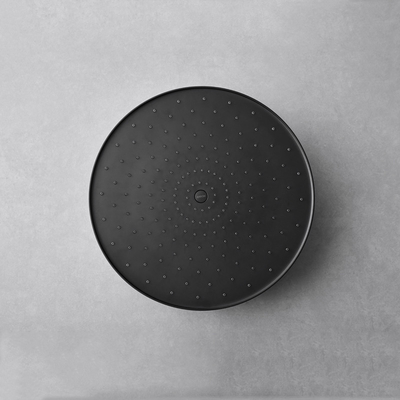 10 Inch Rain Shower Head With Handheld Spray Matte Black High Pressure