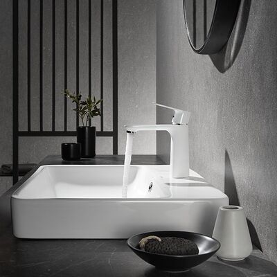 ARROW Brand Gold Plated Ceramic Cartridge Single Handle Basin Mixer Faucet for Bathroom