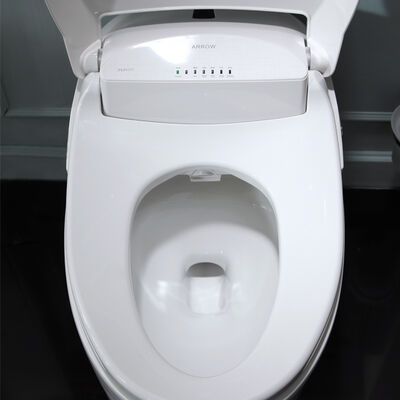 ARROW Electric Smart Toilet with Heated Seat, Siphon Jet Flushing and Self-cleaning Glazed Ceramic