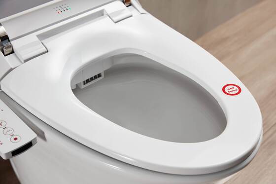 Arrow Brand Ceramic Smart Toilet with Concealed Tank and 2 Year Warranty for Modern Bathrooms