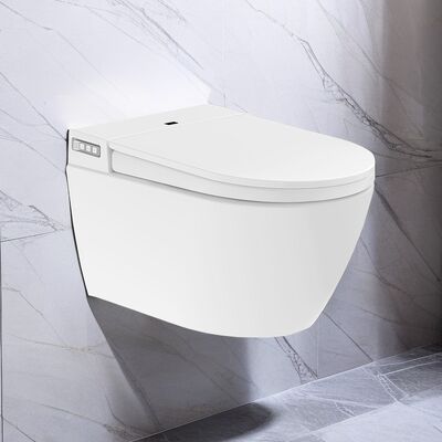 ARROW One Piece Wall-Mounted Smart Toilet with P-Trap and Intelligent Bidet Features